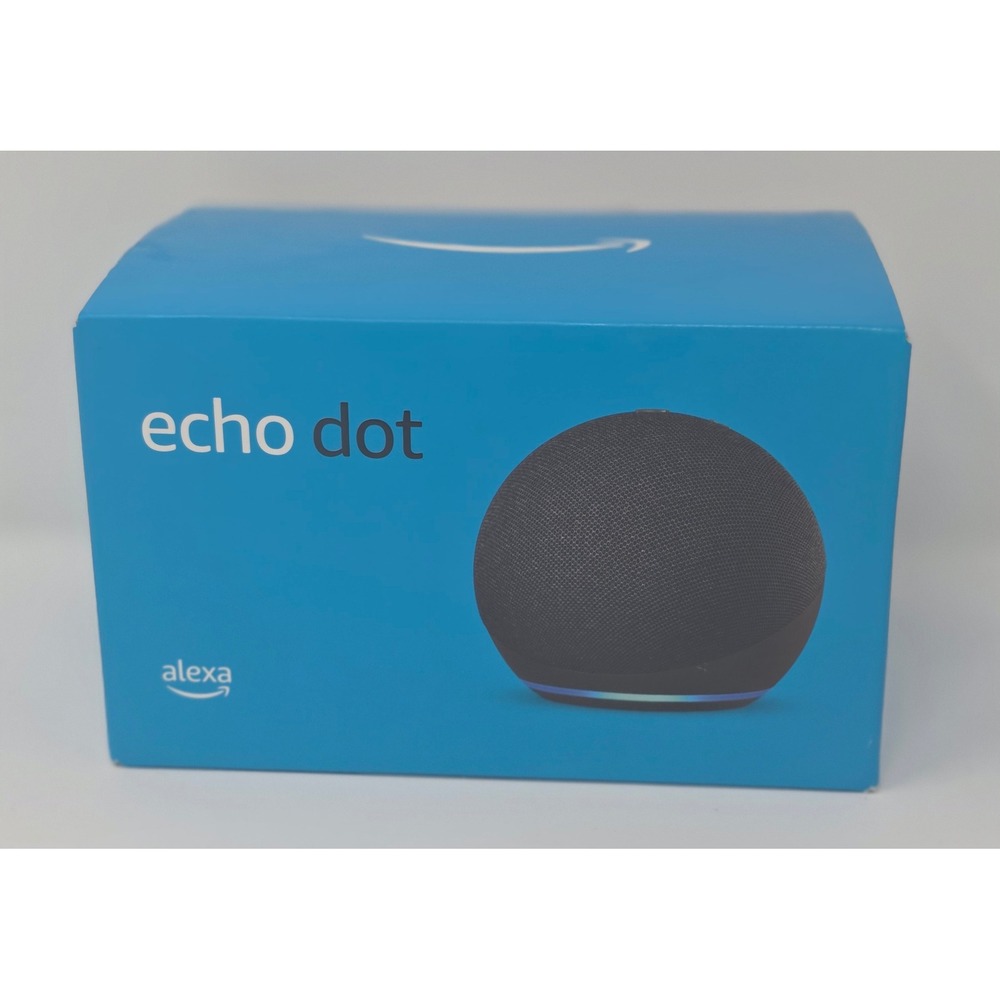 Amazon Echo Dot 4th Gen Smart Speaker Charcoal Alexa Bluetooth NIB Sealed